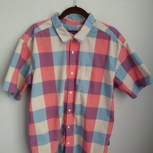 PATAGONIA MULTICOLOR PLAID SHORT SLEEVE SHIRT